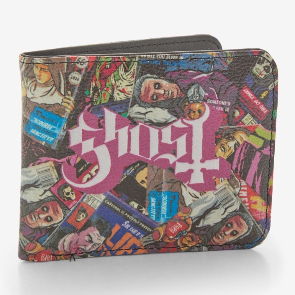 Ghost Magazines‎ Bifold Wallet Hot Topic Papa Emeritus Nameless Ghoul